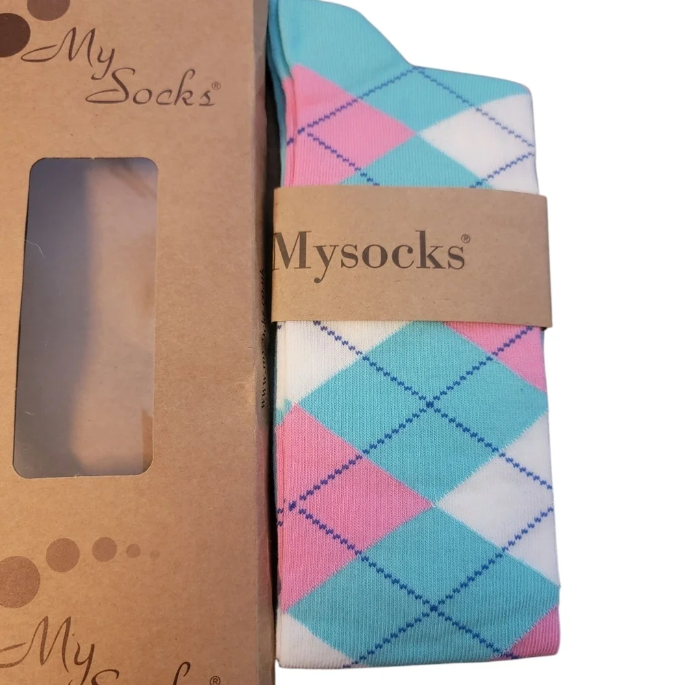 Women's Colorful Argyle Socks